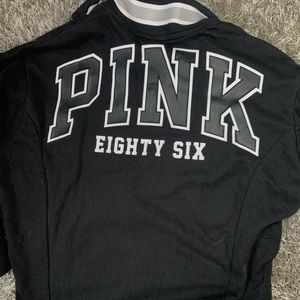 pink sweater